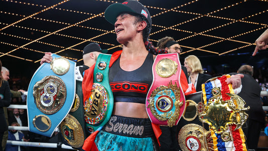 Amanda Serrano Overwhelms Stevie Morgan in Two, Clears Way for Taylor Rematch; Jake Paul Stops Mike Perry in Six