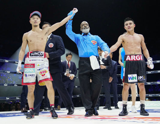 Junto Nakatani Scores One-Punch 1st Round Knockout of Vincent Astrolabio, Defends WBC 118-Pound Title