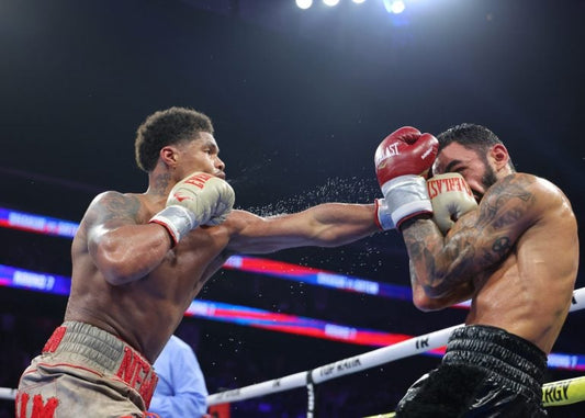 Shakur Stevenson Dominates Artem Haruntyan in Newark New Jersey